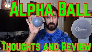 Yoga Tune Up Alpha Ball Review