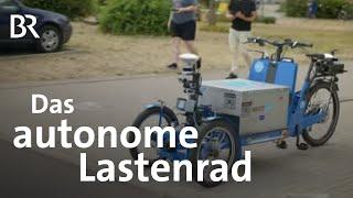 Wie wir Transport besser machen I Das autonome Lastenfahrrad | Gute Nachrichten vom Planeten I BR