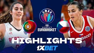 Czechia  protect homecourt, down Portugal  to advance to #EuroBasketWomen 2025 Quarter-Finals