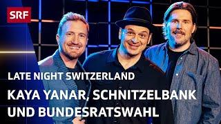 Kaya Yanar, Schnitzelbank und Bundesratswahl | Comedy | Late Night Switzerland | SRF