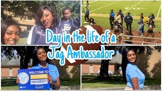 DAY IN THE LIFE OF A JAGUAR AMBASSADOR ON GAME DAYS + SOUTHERN BEAT ALCORN!! | DARIA JOY