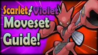 How to use Scizor! Scizor Moveset Guide! Pokemon Scarlet and Violet!