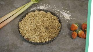 Rhabarber Crumble | Rhubarb Crumble | Living The Healthy Choice