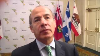 The National Observer talks to Felipe Calderon at Climate Summit of the Americas