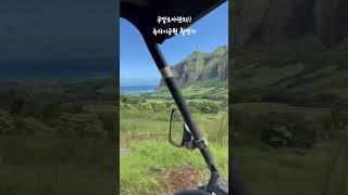 쿠알로아랜치 UTV랩터 타면서 멋진 경치구경 #쿠알로아랜치 #쿠알로아랜치 #명소투어 #풍경 #utv #travel