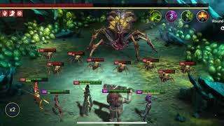 Raid Shadow Legends: Psylar Lvl 50 Spider Dungeon Damage Test