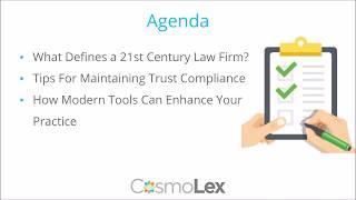 How to Become a 21st Century Law Firm  Compliant Trust Accounting