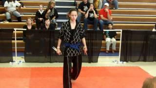 Kristina Dunn Musical Weapons Grands at  Mid Cleveland Karate Championships