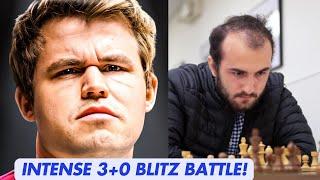 Blitz Battle Royal: Magnus Carlsen vs GM Aram Hakobyan | Epic 3+0 Showdown!