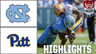 Pittsburgh Panthers vs. North Carolina Tarheels | Full Game Highlights | ESPN College Football