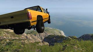 Cars Falling from Mountains | BeamNG.Drive | Epic Gaming