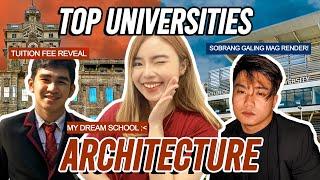 TOP UNIVERSITY CHOICES FOR ARCHITECTURE | Ep. 2 UST & Lyceum of the Philippines