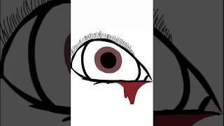 Bloody eye art