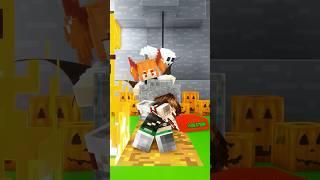 MINEGREEN BUT INSANE !! - Minecraft #shorts