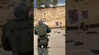 Israeli IDF combat shooting