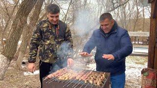 ТАК готовили ШАШЛЫК наши ДЕДЫ| УТКА на ВЕРТЕЛЕ | ВСТРЕЧА с МУРАТОМ