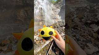 Mr Sun Flies Away At WaterFall