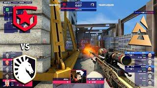 ПОЛУФИНАЛ ВЕРХНЕЙ СЕТКИ! Gambit vs Liquid - BLAST Premier World Final 2021 - ЛУЧШИЕ МОМЕНТЫ CSGO