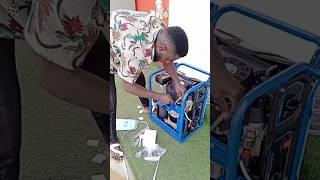 Unboxing Thermocool Optimal 2800ES 2.5kVa/2.0kW generator #unboxing #shorts #thermocol  #haier