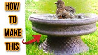 How to make birds bath Fountain at Home| Easy DIY| Crafts99