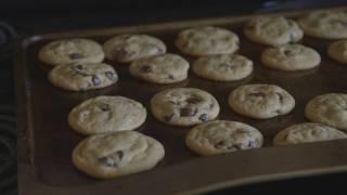 Cookies Baking in the Oven Time Lapse