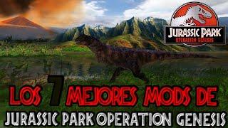 LOS 7 MEJORES MODS DE JURASSIC PARK OPERATION GENESIS