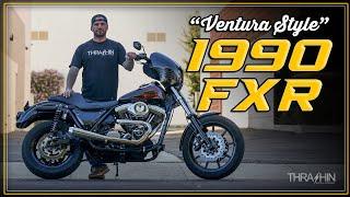 Thrashin Supply Bike Check: Matt's "Ventura Style" 1990 FXR