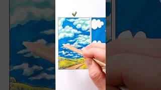 Draw Clouds #art #drawing #shorts #clouds #pencildrawing #howtodraw #easydraw