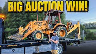 We Bought This at the Auction! (Case Backhoe Score)
