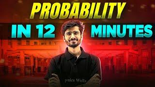 Probability | Complete Chapter In 12 Minutes | Class 10th Board