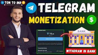 TELEGRAM Channel MONETIZATION | Need only 1000 SUBSCRIBERS | Telegram Monetization Complete Process!