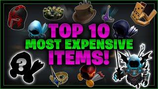 Top 10 MOST EXPENSIVE ROBLOX Items (& WHY!) - Linkmon99 ROBLOX