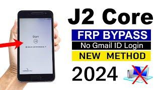 Samsung J2 Core : Google Account/ FRP Bypass - NEW EASY TRICK (Without Pc