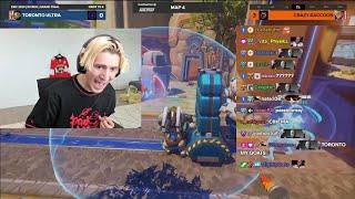 xQc Shocked by "Toronto Ultra" Comeback to Win the Map