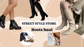 STREET STYLE STORE HAUL||Winter boots || 399 || ANJALI RAJPUT || #sss #boots #wintercollections