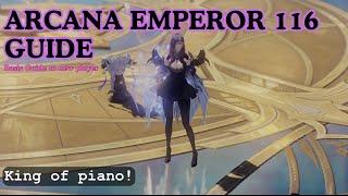 Arcana emperor 116 guide ( Basic Introdution to new player)