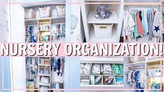 NURSERY ORGANIZATION IDEAS & HACKS! | Alexandra Beuter