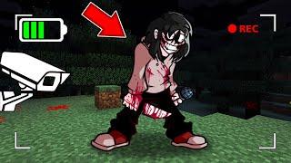 СЛЕЖУ ЗА ДЖЕФФ УБИЙЦА ФРАЙДЕЙ НАЙТ ФАНКИН ЧЕРЕЗ КАМЕРУ В МАЙНКРАФТ JEFF THE KILLER MINECRAFT FNF SCP