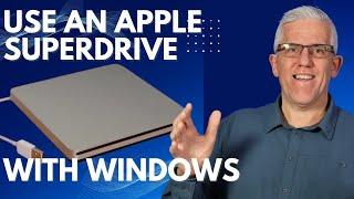 How to Use an Apple SuperDrive on a PC with Windows 11 - CDs and DVDs