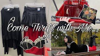 Come Thrift with Me ! gorgeous alternative fashion haul !!