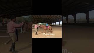 She is growing up fast and living my dream of horses.