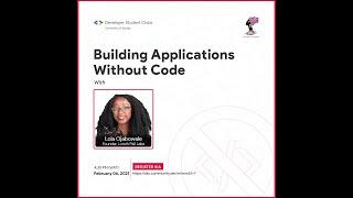 Building Applications Without Code