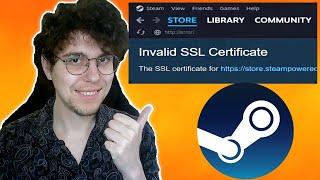 How To Fix Steam Invalid SSL Certificate