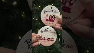 Besties Forever | Personalized Ceramic Ornament