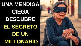 UNA MENDIGA CIEGA ESCUCHÓ EL SECRETO DE UN MILLONARIO… ¡Y SU VIDA CAMBIÓ PARA SIEMPRE!