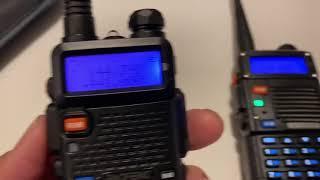 How to program CTCSS and OFFSET on Baofeng UV-5R