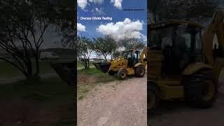 Испытания экскаватора-погрузчика Shanmon / Shanmon Overseas testing #backhoe #экскаваторпогрузчик