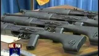 X-Caliber Guns raided by ATF ( Channel 10 )