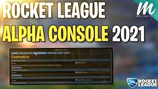 HOW TO GET ALPHA CONSOLE ON ROCKET LEAGUE *UNDERGLOW AND MORE!*