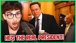 Elon Musk Wants to SHUT DOWN The Government | Hasanabi Reacts